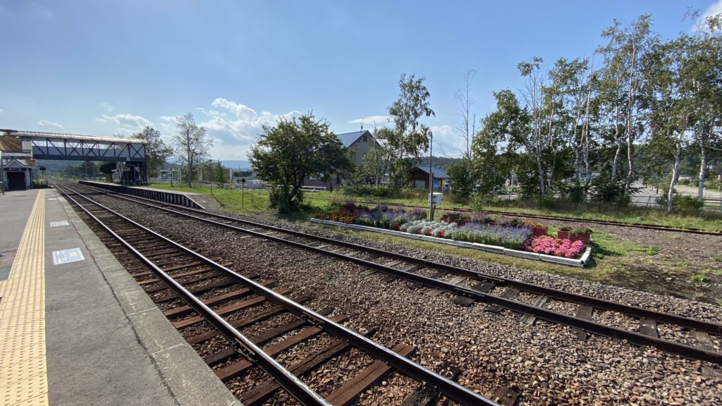 美瑛駅ホーム