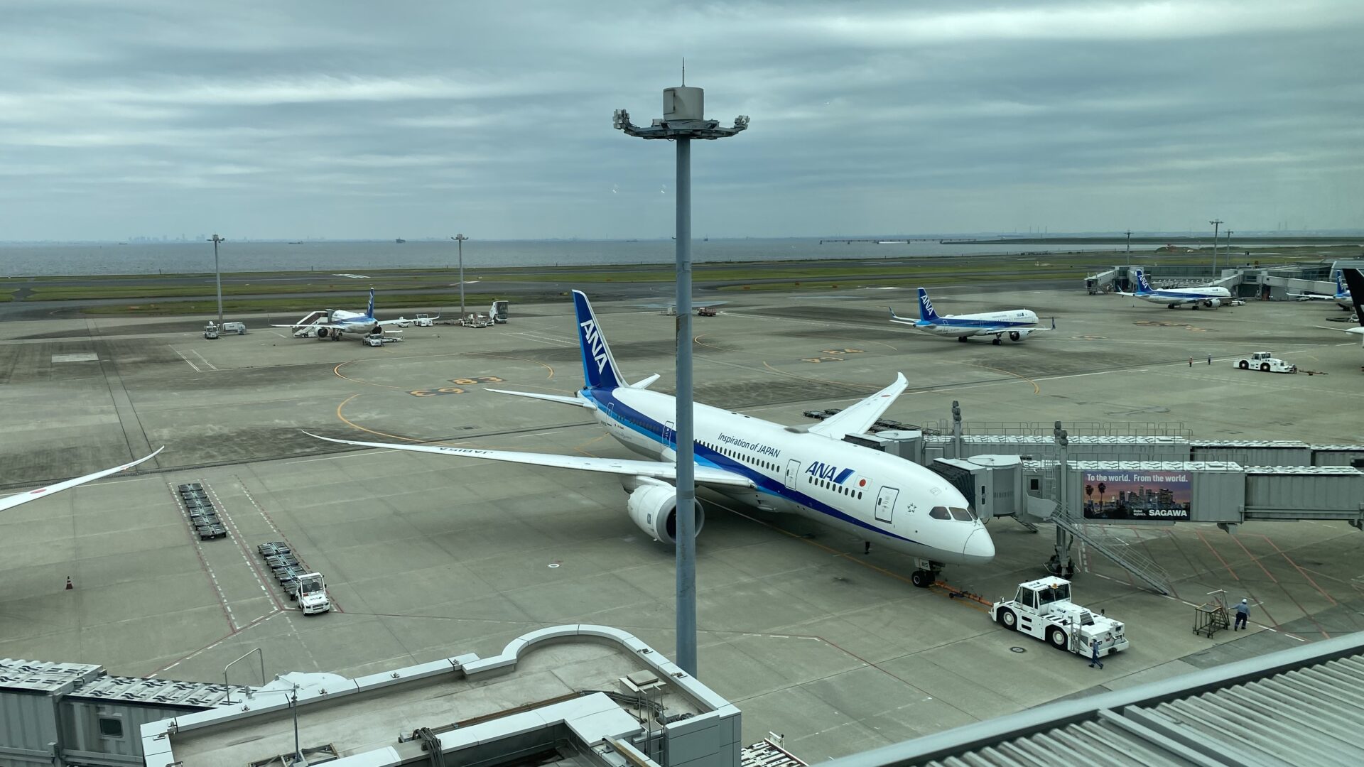 東京・羽田空港は再国際化により多くの飛行機が見られるように
