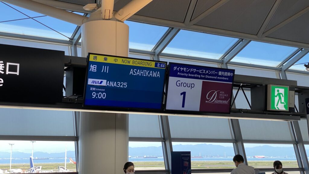 ANAは7月〜9月の夏季限定で北海道各地への直行便を運航