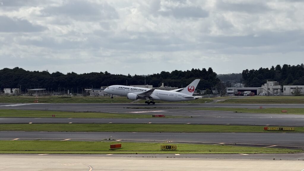 B787は主に国際線のアジア路線などに投入