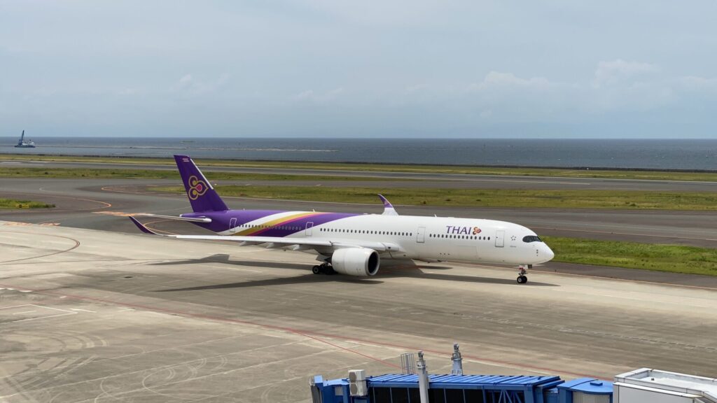 タイ国際航空の中長距離路線はB777、A350またはB787が中心