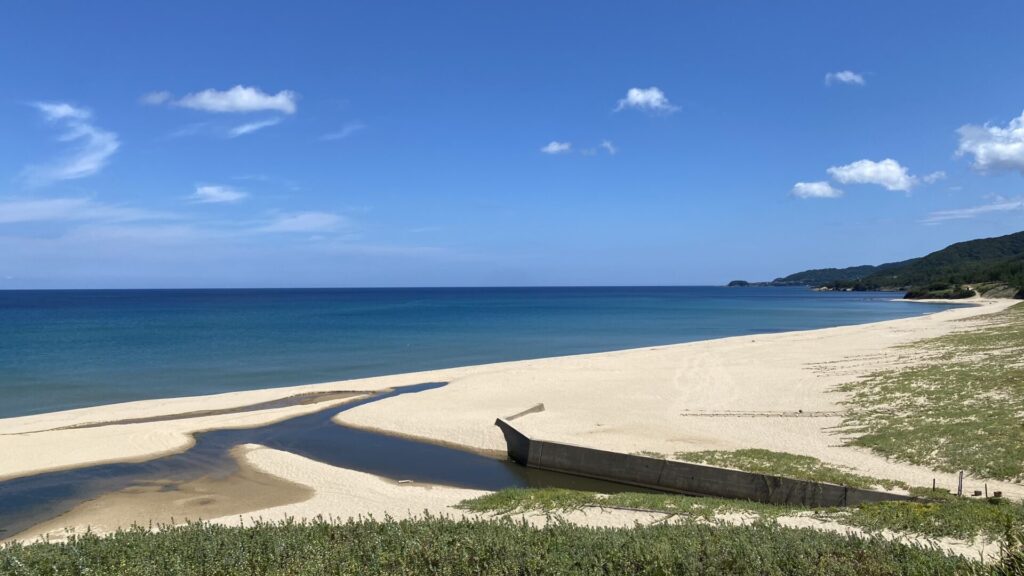 琴引浜(掛津海水浴場)