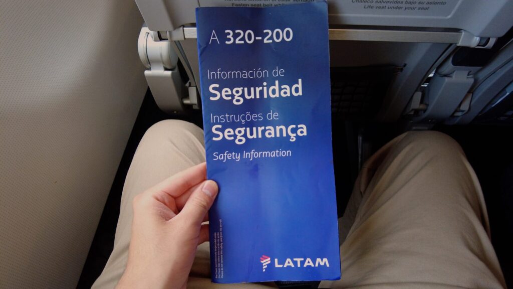 LATAM航空で使用されるA320シリーズの機内